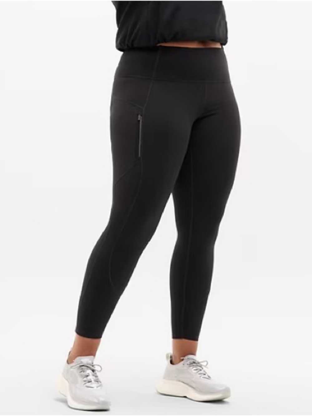 Athleta Black Rainier High Rise Legging